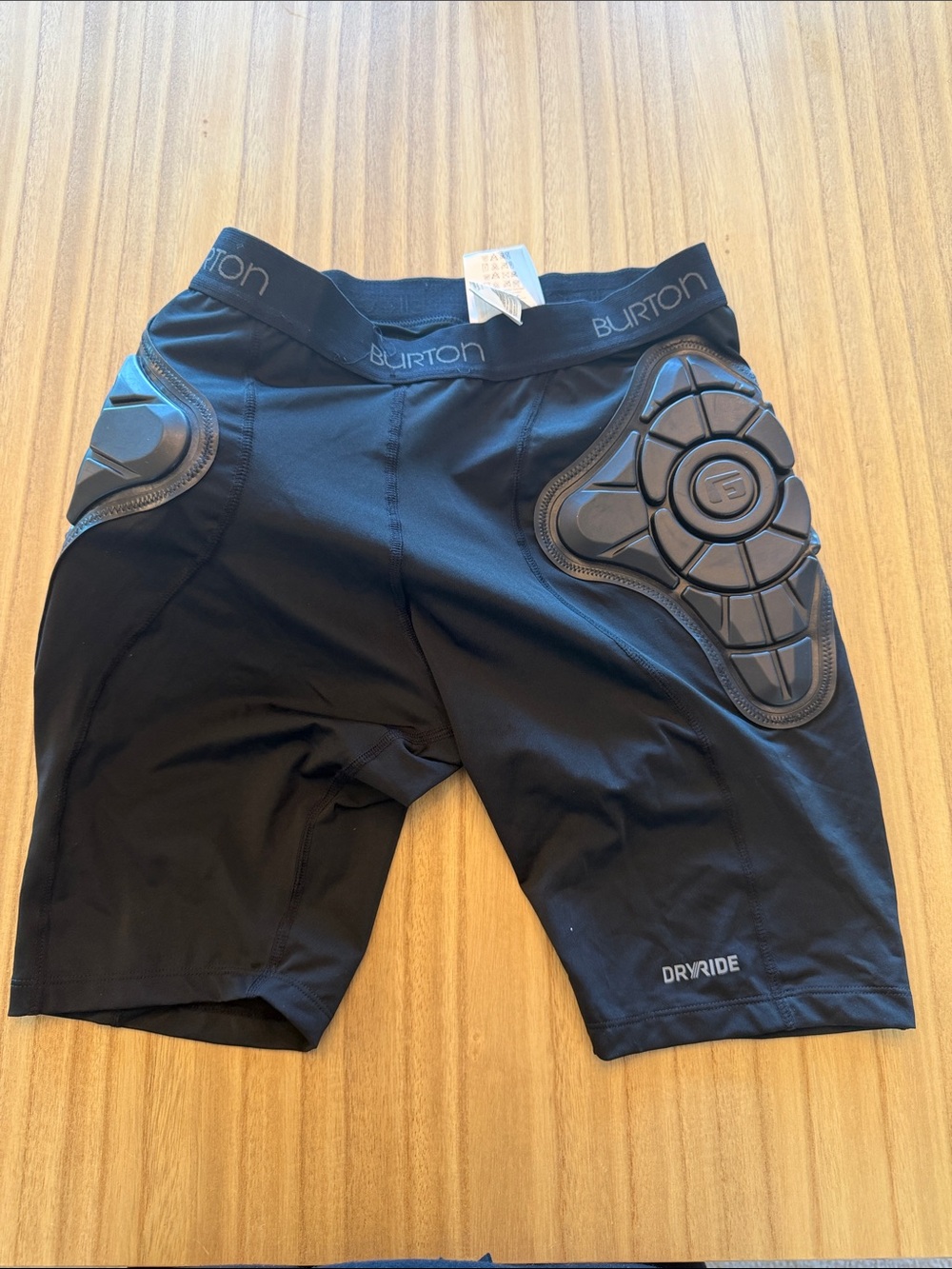 Burton Black womens Padded Athletic Shorts